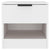 Bedside Cabinets 2 pcs White Engineered Wood