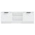 TV Cabinet White 102x35x36.5 cm Engineered Wood