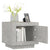Coffee Table Concrete Grey 51x50x45 cm Engineered Wood