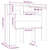 Headboard Cabinet Black 120 cm