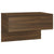 Wall-mounted Bedside Cabinet Brown Oak