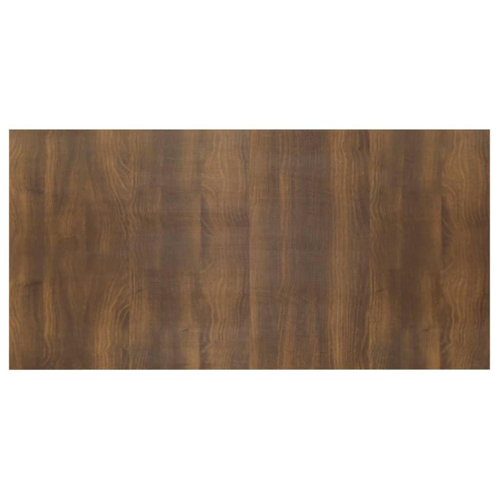 Bed Headboard Brown Oak 160 cm Engineered Wood