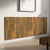 Wall Headboard Smoked Oak 240x1.5x80 cm Engineered Wood
