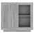 Sideboard Grey Sonoma 80x40x75 cm