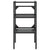 Bathroom Washbasin Frame with Built-in Basin Black Iron