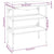Bathroom Washbasin Frame with Built-in Basin Black Iron