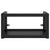 Bathroom Washbasin Frame with Built-in Basin Black Iron
