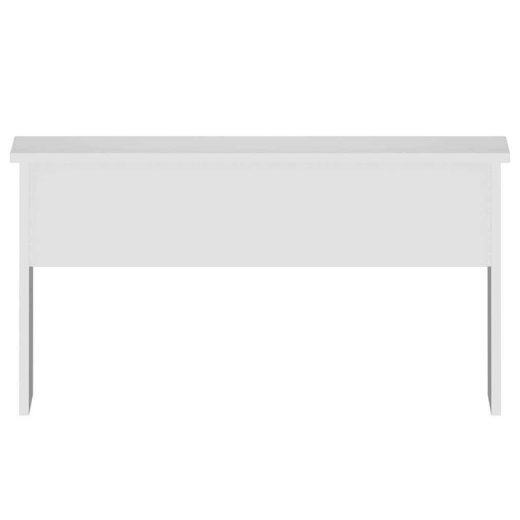Coffee Table White 80x50.5x41.5 cm Engineered Wood
