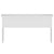 Coffee Table White 80x50.5x41.5 cm Engineered Wood