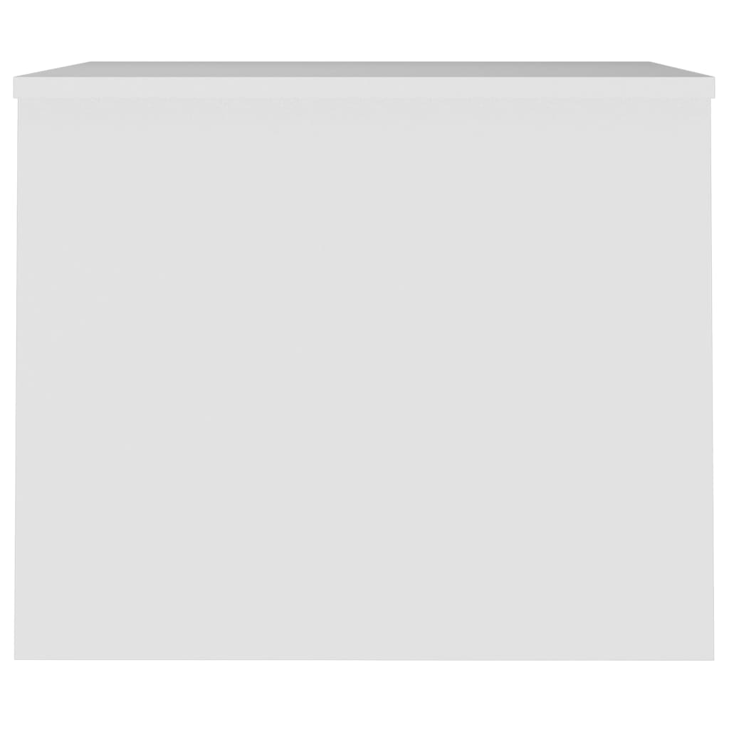 Coffee Table White 80x50.5x41.5 cm Engineered Wood