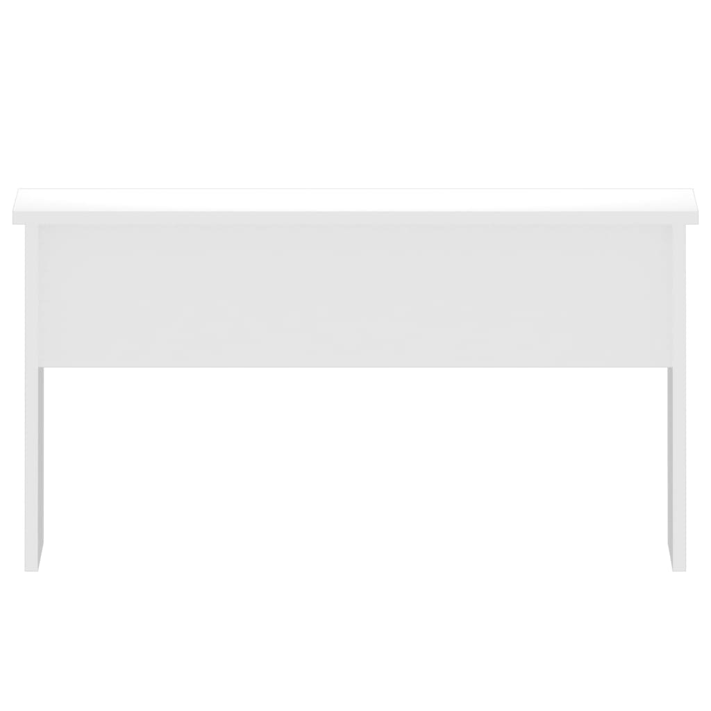 Coffee Table High Gloss White 80x50.5x41.5 cm Engineered Wood