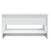 Coffee Table White 80x50x40 cm Engineered Wood