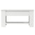 Coffee Table White 101x49x52 cm Engineered Wood