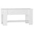 Coffee Table High Gloss White 101x49x52 cm Engineered Wood