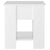 Coffee Table High Gloss White 101x49x52 cm Engineered Wood