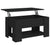 Coffee Table Black 79x49x41 cm Engineered Wood