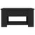 Coffee Table Black 79x49x41 cm Engineered Wood