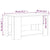 Coffee Table Black 79x49x41 cm Engineered Wood
