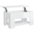 Coffee Table High Gloss White 79x49x41 cm Engineered Wood