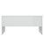 Coffee Table High Gloss White 102x50.5x46.5 cm Engineered Wood