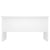Coffee Table White 80x50x42.5 cm Engineered Wood