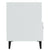 Bedside Cabinets 2 pcs High Gloss White Engineered Wood