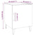 Bedside Cabinets 2 pcs White Engineered Wood