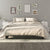 Bedside Cabinets 2 pcs High Gloss White Engineered Wood