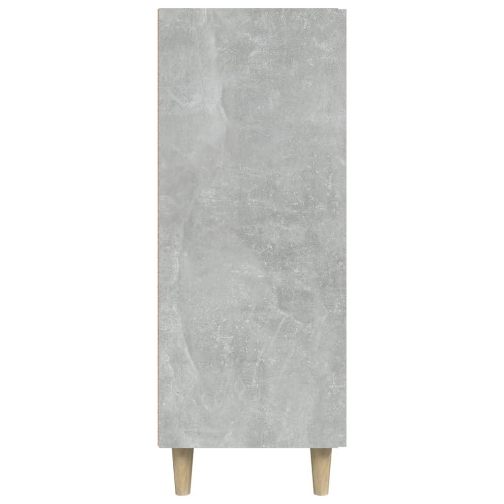 Sideboard Concrete Grey 69.5x34x90 cm Engineered Wood