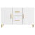 Sideboard White 100x36x60 cm Engineered Wood