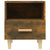 Bedside Cabinet Smoked Oak 40x35x47 cm