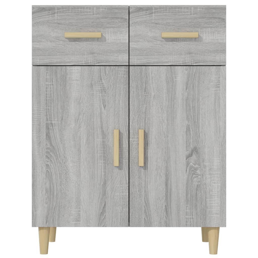 Sideboard Grey Sonoma 69.5x34x89 cm Engineered Wood