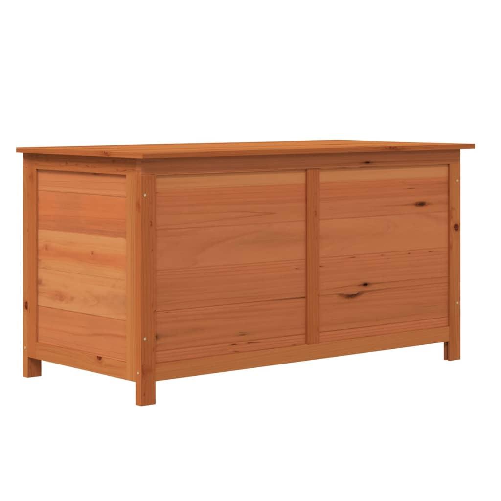 Outdoor Cushion Box Brown 100x50x56 cm Solid Wood Fir