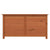 Outdoor Cushion Box Brown 100x50x56 cm Solid Wood Fir