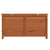 Outdoor Cushion Box Brown 100x50x56 cm Solid Wood Fir