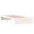 Bed Frame without Mattress White Solid Wood 90x190 cm