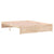 Bed Frame without Mattress Solid Wood 135x190 cm