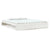 Bed Frame without Mattress White Solid Wood 183x203 cm King