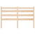 Bed Headboard 186x4x100 cm Solid Wood Pine