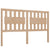 Bed Headboard 155.5x4x100 cm Solid Wood Pine