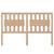 Bed Headboard 155.5x4x100 cm Solid Wood Pine