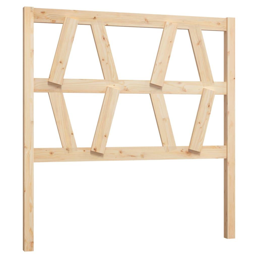 Bed Headboard 96 cm Solid Wood Pine
