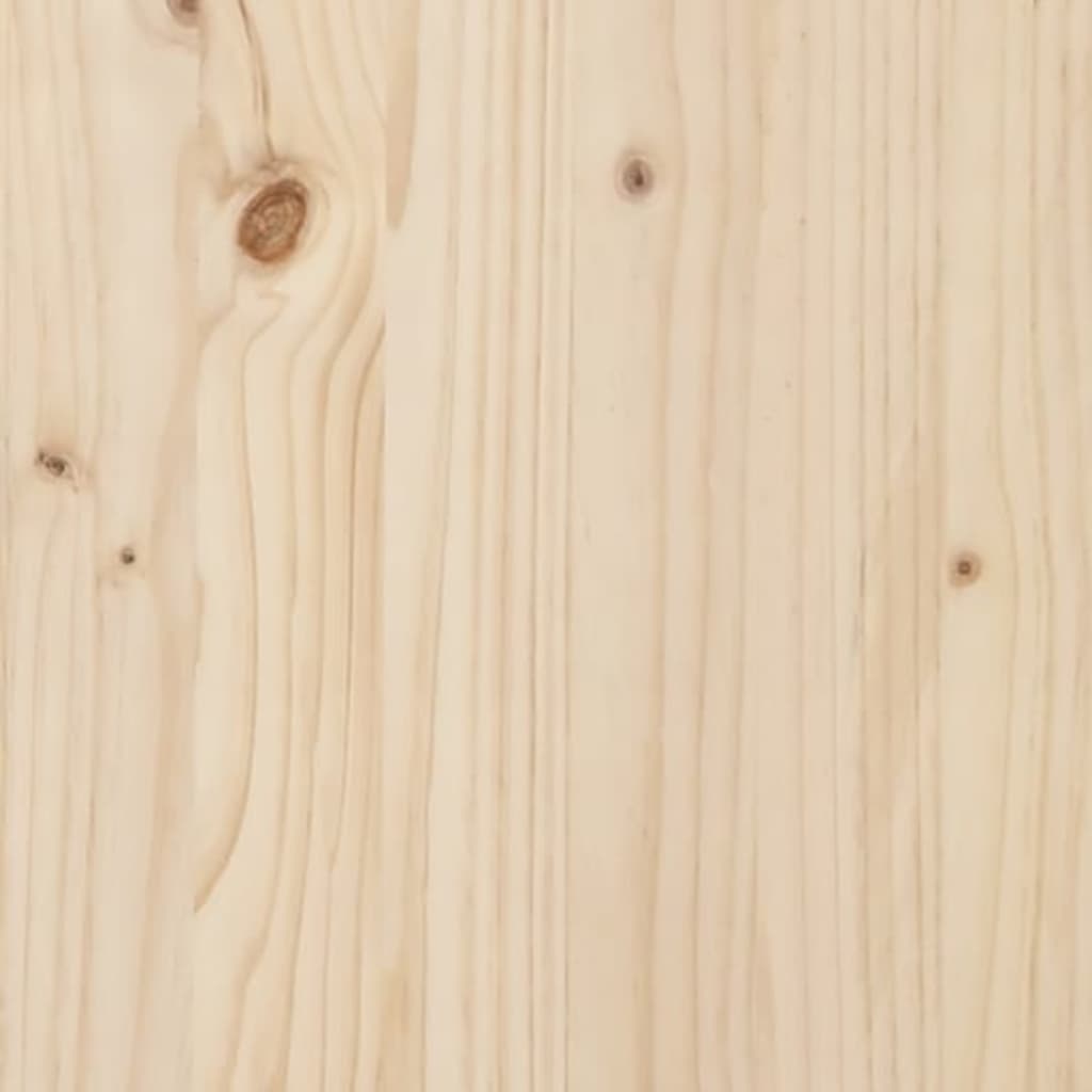 Headboard 141x4x100 cm Solid Wood Pine
