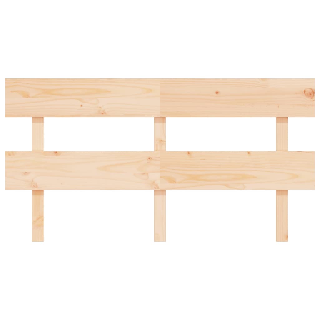Bed Headboard 154x3x81 cm Solid Wood Pine