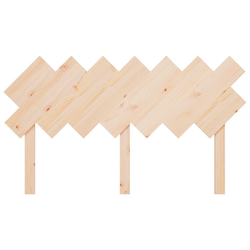 Bed Headboard 151.5 cm Solid Wood Pine