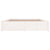 Bed Frame without Mattress with Drawers White 183x203 cm King