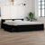 Bed Frame without Mattress with Drawers Black 150x200 cm