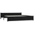 Bed Frame without Mattress with Drawers Black 183x203 cm King