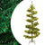 Swirl Pre-lit Christmas Tree with Stand Green 180 cm PVC