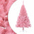 Artificial Half Christmas Tree with Stand Pink 150 cm PVC